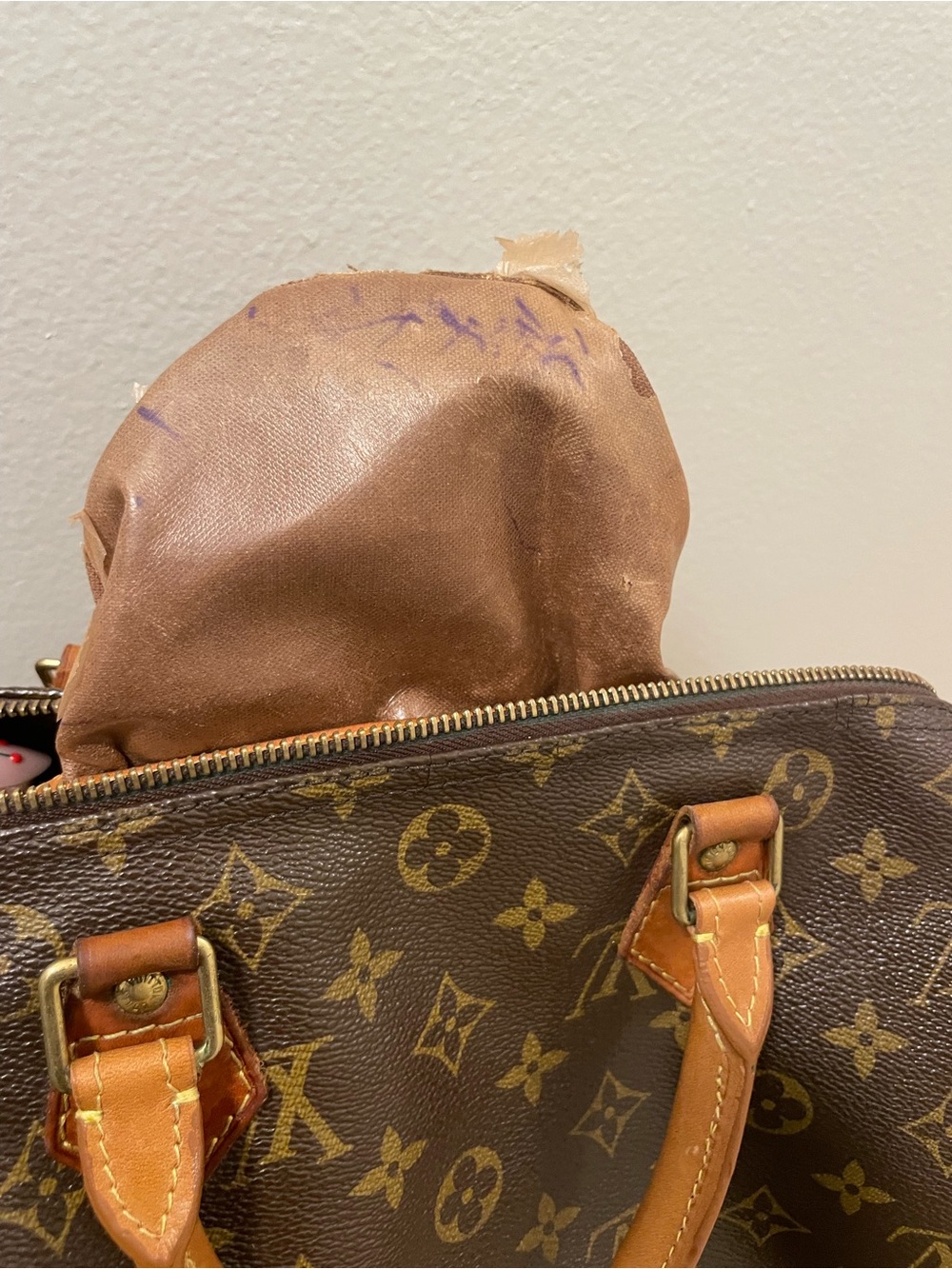 Louis Vuitton Speedy 30 | Monogram Canvas | Vintage | 1994 - Picture 13 of 15